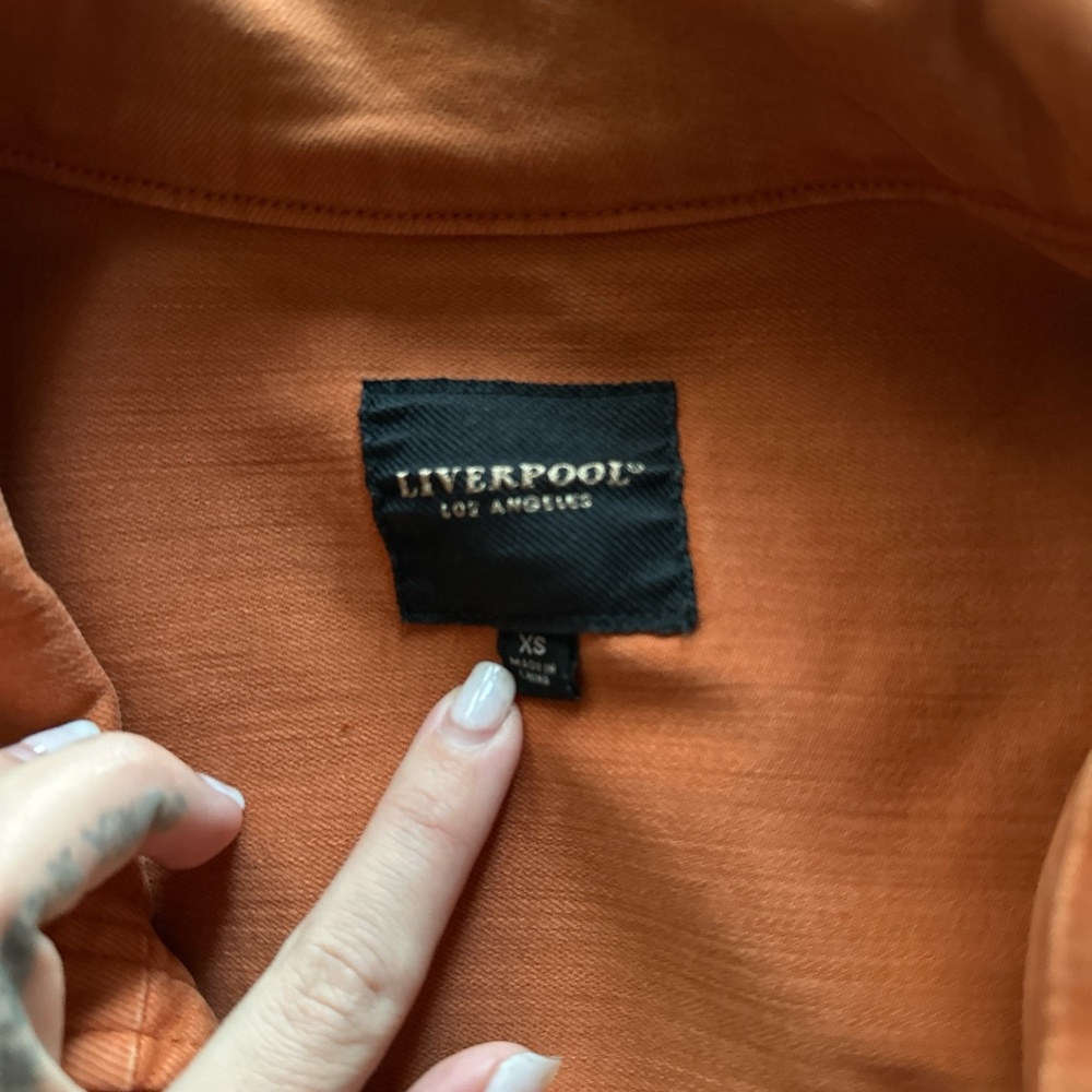 Liverpool Rust Orange Jacket - Picture 2 of 3